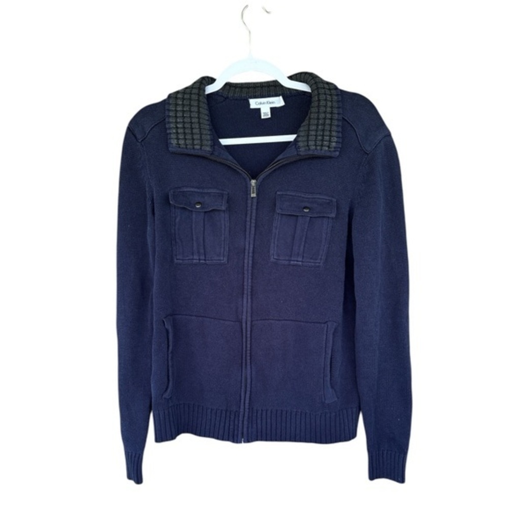 EUC Men's Calvin Klein Zip Up Jacket